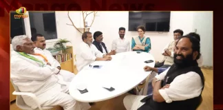 AICC General Secretary Priyanka Gandhi Meets Telangana Congress Leaders To Focus on Munugode By-Polls, Priyanka Gandhi Meets Telangana Congress Leaders To Focus on Munugode By-Polls, AICC General Secretary Meets Telangana Congress Leaders To Focus on Munugode By-Polls, AICC General Secretary Priyanka Gandhi, Telangana Congress Leaders, All India Congress Committee, Priyanka Gandhi, Upcoming Munugode Assembly By Election, Munugode Assembly By Election, Munugode By Election, Munugode By Poll, Munugode By-Polls News, Munugode By-Polls Latest News And Updates, Munugode By-Polls Live Updates, Mango News, Mango News Telugu,