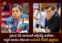 Indian Young Grandmaster Praggnanandhaa Stuns Five-Time World Champion Carlsen in FTX Crypto Cup, Grandmaster Praggnanandhaa Stuns Five-Time World Champion Carlsen in FTX Crypto Cup, Praggnanandhaa stuns five-time World Champion Carlsen, Indian Young Grandmaster Praggnanandhaa, Five-Time World Champion Carlsen, Indian Young Grandmaster, FTX Crypto Cup, Praggnanandhaa, Magnus Carlsen, FTX Crypto Cup News, FTX Crypto Cup Latest News And Updates, FTX Crypto Cup Live Updates, Mango News, Mango News Telugu