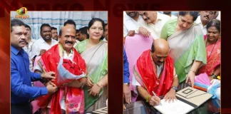 Eslavath Ramchander Naik Takes Charge As Chairman of Telangana State Southern Power Distribution, Eslavath Ramchander Naik Takes Charge As Chairman of TSSTCFDCL, Chairman of TSSTCFDCL, Telangana State Southern Power Distribution, Eslavath Ramchander Naik, TSSTCFDCL Chairman, TSSTCFDCL, Eslavath Ramchander Naik News, Eslavath Ramchander Naik Latest News And Updates, Eslavath Ramchander Naik Live Updates, Mango News, Mango News Telugu,