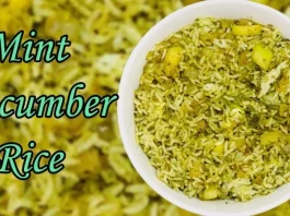 How to Make Mint and Cucumber Rice Recipe, pudina rice recipe,pudina rice,mint rice,mint rice recipe in telugu,mint rice recipe, mint rice recipe in tamil,mint and cucumber rice,pudina rice in telugu,telugu vantalu, keera dosakaya rice in telugu,pudina keeradosakaya rice,sootiga suthi lekunda vantalu, sootiga suthi lekunda,no onion no garlic recipes,mint rice without onion and garlic, pudina rice without onion and garlic,easy rice recipe,telugu vantalu new recipes, keera dosakaya recipes,Mango News,Mango News Telugu,