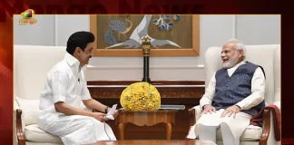Tamil Nadu CM MK Stalin Called on PM Narendra Modi in Delhi Today, Chief Minister MK Stalin Meets Prime Minister Narendra Modi in New Delhi, CM MK Stalin Called on PM Narendra Modi in Delhi Today, Tamil Nadu Chief Minister MK Stalin, CM MK Stalin, Tamil Nadu CM, PM Narendra Modi, CM MK Stalin Delhi Tour, CM MK Stalin Delhi Visit, CM MK Stalin Delhi Tour News, CM MK Stalin Delhi Tour Latest News And Updates, CM MK Stalin Delhi Tour Live Updates, Mango News, Mango News Telugu,
