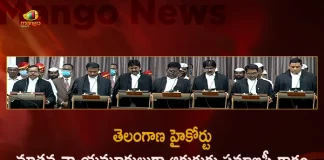 6 New Judges Appointed for Telangana High Court Takes Oath Today, 6 New Judges Takes Oath As Telangana High Court Judges Today, Telangana High Court Judges, Telangana High Court, 6 New Judges, 6 new High Court Justices, Telangana High Court has got six more judges, TS High Court, High Court, Telangana HC Judges News, Telangana HC Judges Latest News And Updates, Telangana HC Judges Live Updates, Mango News, Mango News Telugu,