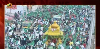 AP Amaravati Farmers 60 Days of Maha Padayatra-2 Begins From Venkatapalem Village Thullur Mandal Today, Maha Padayatra-2 Begins, AP Amaravati Farmers 60 Days Maha Padayatra, Maha Padayatra of Amaravati Farmers, Mango News, Mango News Telugu, Maha Padayatra , Amaravati Farmers, Amaravati Farmers Begins Maha Padayatra, Amaravati Farmers Maha Padayatra, Amaravati Protesters Plan Padayatra, Amaravati Protesters Continue Maha Padayatra, Mango News, Mango News Telugu, Maha Padayatra, Amaravati Farmers, Amaravati Farmers Padayatra,