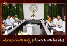 AP CM YS Jagan Held Review on External Aided Projects Today, AP CM Meet on Externally Aided Projects, YS Jagan Reviews Externally Aided Projects, AP CM Prioritised Externally Aided Projects , CM Jagan Review Meet Externally Aided Projects, Mango News, Mango News Telugu, Complete 10 Externally Aided Project Work, AP CM YS Jagan Reviews EAP Works, EAP Works, AP Externally Aided Projects, AP CM YS Jagan Mohan Reddy, YS Jagan Latest News And Updates, YSR Congress Party