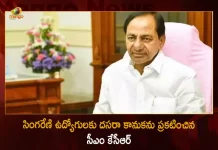 CM KCR Dussehra Gift Singareni Employees, Decides to Give 30 Percent Share of Singareni Collieries Profits, CM KCR Announced Dussehra Gift To Singareni Employees, CM KCR Dussehra Gift To Singareni Employees, Dussehra Gift To Singareni Employees, Singareni Employees, CM KCR Announced Dussehra Gift, Mango News, Mango News Telugu, CM KCR Announces 368 Crore Bonus To Singareni Workers, KCR Announced Dussehra Bonus, Telangana Chief Minister KCR, CM KCR Bonus To Singareni Workers, Singareni Collieries Workers, Singareni Collieries Workers Dussehra Bonus, Telangana Latest News And Updates, Telangana CM KCR, CM KCR News And Live Updates