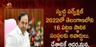 CM KCR Expressed Happiness over Telangana Municipalities Won 16 Awards in Swachh Survekshan 2022, Swachh Sarvekshan 2022, 16 Awards To Urban Local Organizations In Telangana, CM KCR Said Telangana Is Role Model For The Country, CM KCR on Swachh Sarvekshan Awards, Swachh Sarvekshan Awards, Swachh Sarvekshan, Mango News, Mango News Telugu, Swachh Survekshan, Swachh Survekshan 2022, Telangana Swachh Survekshan, Swachh Survekshan Latest News And Updates, Telangana News And Live Updates, Swachh Survekshan Telangana