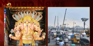 Hyderabad Huge Arrangements Set For Khairatabad Maha Ganapati Idol Immersion At Hussain Sagar, Khairatabad Maha Ganapati Idol Immersion At Hussain Sagar, Huge Arrangements For Khairatabad Maha Ganapati Idol, Khairatabad Maha Ganapati Idol Immersion, Mango News, Mango News Telugu, Khairatabad Maha Ganapati , Ganapati Idol Immersion At Hussain Sagar, Huge Arrangements Set For Khairatabad Maha Ganapati Idol Immersion, Ganapati Immersion, Khairatabad Ganesh News And Live Updates, Ganapati Idol Immersion