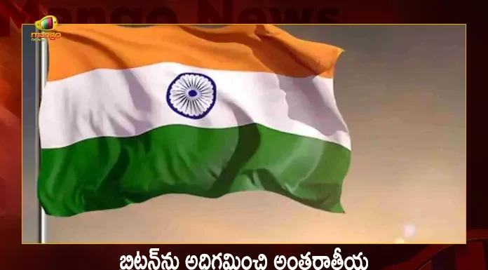 India Overtakes UK To Emerge as World's Fifth Biggest Economy Bloomberg Reports, Bloomberg Reports Says India Overtakes UK To Emerge as World's Fifth Biggest Economy, India Overtakes UK To Emerge as World's Fifth Biggest Economy, World's Fifth Biggest Economy, India Overtakes UK, India has become the world's fifth-largest economy, India Surpasses UK, fifth-largest economy, Bloomberg Reports, world's fifth-largest economy News, world's fifth-largest economy Latest News And Updates, world's fifth-largest economy Live Updates, Mango News, Mango News Telugu,