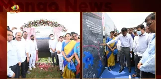 Minister KTR Laid Foundation Stone for Solar-roofed Cycling track in Hyderabad, Solar Roof Topped Cycling Track, Hyd First Solar Roof Topped Cycle Track, Bicycle Track With Solar Roofing on Orr, Solar Rooftop Cycling Track on Orr, Solar Roofed Cycling Track, Minister KTR Lay The Foundation Solar Rooftop Cycling Track, Mango News, Mango News Telugu, Minister KTR, KTR Opening Solar Roof Topped Cycling Track, ORR Solar Roof Cycling Track