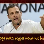 Rahul Gandhi's Advice For The Next Congress President Should Remember It is an Ideological Post, Rahul Gandhi , Aicc President, TPCC's Key Decision, TPCC Resolution on Aicc President, Aicc President Rahul Gandhi, Rahul Gandhi Aicc President, Mango News, Mango News Telugu, TPCC Congress President, TPCC Decision on Aicc President, All India Congress Committee , Indian National Congress, Sonia Gandhi, Next Congress President, Rahul Gandhi President