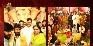 TRS MLC Kalvakuntla Kavitha Visits Balapur Ganesh and Performs Special Poojas, TRS MLC Kalvakuntla Kavitha Visits Balapur Ganesh, MLC Kavitha Special Poojas To Balapur Ganesh , TRS MLC Kavitha Visits Balapur Ganesh, TRS MLC Kalvakuntla Kavitha, Mango News, Mango News Telugu, Balapur Ganesh , Kavitha Pooja To TRS MLC Kalvakuntla Kavitha, MLC Kalvakuntla Kavitha Latest News And Updates, Balapur Laddu Auction, Balapur Laddu