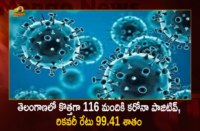 Telangana Reports 116 New Corona Positive Cases 152 Recoveries on September 14, Telangana Records 116 New Covid Cases, 152 Covid Recoveries September 7th, Mango News, Mango News Telugu, Telangana Logs 116 Covid Positive Cases, 116 New COVID19 Cases In Telangana, COVID19 Cases In Telangana, Carona Live Updates, Covid19 News And Latest Updates, Covid19 Vaccine, COVID New Variant, Booster Dose, Telanagana COVID News