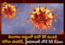 Telangana Reports 98 Covid-19 Positive Cases 110 Recoveries on September 27th, 98 People Are Corona Positive In Telangana State, 50 COVID Cases In Hyderabad Alone, Telangana Records 98 New Covid Cases, 110 Covid Recoveries September 28th, Mango News, Mango News Telugu, Telangana Logs 98 Covid Positive Cases, 98 New COVID19 Cases In Telangana, COVID19 Cases In Telangana, Carona Live Updates, Covid19 News And Latest Updates, Covid19 Vaccine, COVID New Variant, Booster Dose, Telanagana COVID News