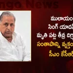 CM KCR Expressed Deep Shock and Grief over Demise of Samajwadi Party Founder Mulayam Singh Yadav, CM KCR Griefed on Mulayam Singh Yadav Death, Former UP CM Mulayam Singh Yadav, Samajwadi Party Founder Mulayam Singh Yadav, Mango News, Mango News Telugu, Mulayam Singh Yadav Passes Away, Samajwadi Party Founder, Samajwadi Party, Mulayam Singh Yadav Dies, Mulayam Singh Yadav Dead, Mulayam Singh Yadav Passes Away, Samajwadi Party Founder Passes Away, Mulayam Singh Yadav Passes Away at 82, Telangana CM KCR