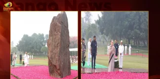 Congress President Mallikarjun Kharge Sonia Gandhi and Other Leaders Pays Tribute to Indira Gandhi on her Death Anniversary, Congress President Mallikarjun Kharge, Mallikarjun Kharge Tribute to Indira Gandhi, Sonia Gandhi Tribute to Indira Gandhi, Indira Gandhi Death Anniversary, Indira Gandhi, Sonia Gandhi, Mallikarjun Kharge, Mango News, Mango News Telugu, Rahul Gandhi, Priyanka Gandhi, Congress Party President, Former Prime Minister Indira Gandhi