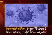 Corona in Telangana: 75 New Positive Cases 78 Recoveries Reported on October 29th, Telangana Records 78 New Covid Cases, 78 Covid Recoveries October 29th, Mango News, Mango News Telugu, Telangana Logs 78 Covid Positive Cases, 78 New COVID19 Cases In Telangana, COVID19 Cases In Telangana, Carona Live Updates, Covid19 News And Latest Updates, Covid19 Vaccine, COVID New Variant, Booster Dose, Telanagana COVID News