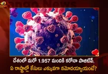 India Reports 1957 Fresh Corona Positive Cases 8 Deaths in Last 24 Hours, India Records 1957 New Covid Cases, 8 Covid Deaths on October 11th, COVID New Variant , Mango News, Mango News Telugu, India Logs 1957 Covid Positive Cases, 1957 New COVID19 Cases In Telangana, COVID19 Cases In India, Carona Live Updates, Covid19 News And Latest Updates, Covid19 Vaccine, Booster Dose, India COVID News, Coronavirus Disease, COVID-19, COVID Live, CoWIN