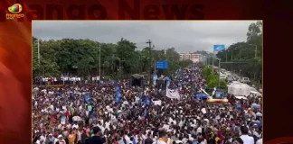 JAC Leads Visakha Garjana Rally Starts in Grand Way Many YSRCP Leaders and Cadre Participates, Many YSRCP Leaders and Cadre Participates, Visakha Garjana Rally, JAC Leads Visakha Garjana Rally Starts in Grand Way, JAC Visakha Garjana Rally, YSRCP Leaders, YSRCP Cadre, Visakha Garjana rally on October 15, Visakhapatnam, Visakha Garjana Rally News, Visakha Garjana Rally Latest News And Updates, Visakha Garjana Rally Live Updates, Mango News, Mango News Telugu