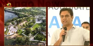 Minister KTR Inaugurates Landscape Park at Osman Sagar Gandipet, Minister KTR Inaugurated Landscape Park, Gandipet Park Opens For Public, KTR Opened Park At Gandipet , Mango News, Mango News Telugu, KTR Inaugurates Landscape Park Gandipet, Gandipet Landscape Park at Osman Sagar, Gandipet Park Opening By KTR, Gandipet Park Latest News And Updates, Minister KTR News And Live Updates, Minister KTR, Minister of Municipal Administration and Urban Development of Telangana, K. T. Rama Rao