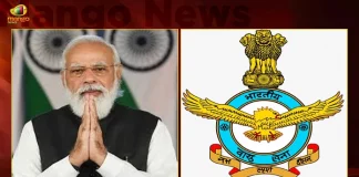 PM Modi Greeted the Members of Indian Air Force and their Families on the occasion of Air Force Day, PM Modi Greeted Indian Air Force Families, Indian Air Force Day, PM Modi Greeted on Air Force Day, Mango News, Mango News Telugu, PM Modi Latest News And Updates, Indian Air Force Day News And Live Updates, Prime Minister Narendra Modi, PM Modi Greets Air Warriors On Air Force Day, PM Greets Indian Air Force Day, PM Greets Indian Air Force On Air Force Day, Indian Air Force, PM Modi Greets IAF Members, PM Modi Greet Families On Air Force Day
