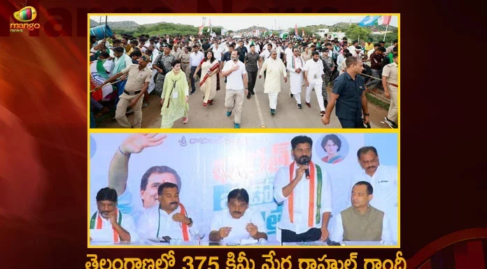 Rahul Gandhi Bharat Jodo Yatra Enters into Telangana on October 23rd, Route Map Finalized