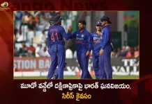 Team India Beats South Africa in 3rd ODI To Win The Series with 2-1 Lead, Team India Beats South Africa, India Won 3rd ODI, India Won on SA in 3rd ODI, Mango News, Mango News Telugu, India Thrashed South Africa In 3Rd ODI, India Won 3rd ODI By 7 Wickets, India vs South Africa Highlights 3rd ODI, India vs South Africa, India vs South Africa 3rd ODI, Ind vs SA 3rd ODI, India v South Africa, Kuldeep Yadav 4 Wicket Haul, India Vs South Africa 3rd ODI 2022, Ind vs SA Latest News And Updates