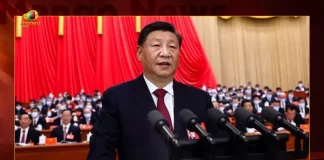 Xi Jinping Elected as President of China For The Third Time, Xi Jinping Elected China President, China President Xi Jinping, Xi Jinping China President Third Time, Third Time China President, President Xi Jinping, Mango News, Mango News Telugu, China President Xi Jinping Re-Elected For 3Rd Term, China President Xi Jinping Re-Elected, Xi Jinping Secures Third Term, Chinese President Xi Jinping, Xi Jinping Secures Historic Third Term, China Xi Secures Third Term, Xi Jinping LAtest News And Updates