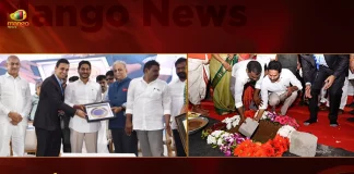 AP CM Jagan Participates in Ground Breaking Ceremony of Assago Industries Bio-ethanol Plant in East Godavari, Ground Breaking Ceremony of Assago Industries Bio-ethanol Plant in East Godavari, AP CM Jagan Participates in Ground Breaking Ceremony of Assago Industries, Assago Industries Bio-ethanol Plant in East Godavari, Assago Industries Bio-ethanol Plant, Ground Breaking Ceremony, AP CM YS Jagan Mohan Reddy, East Godavari Bio-ethanol Plant, Assago Industrial Private Limited, 270 Crore Bioethanol Plant, Gummaladoddi Industrial Park, Gummaladoddi Ethanol Project, AP CM YS Jagan East Godavari Tour, AP CM YS Jagan East Godavari Visit, Bio-ethanol Plant News, Bio-ethanol Plant Latest News And Updates, Bio-ethanol Plant Live Updates, Mango News, Mango News Telugu