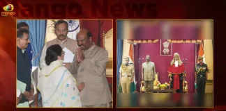 CV Ananda Bose Sworn in as Governor of West Bengal Today Attends CM Mamata Banerjee,CV Ananda Bose Oath as Governor, West Bengal Governor, CM Mamata Banerjee Attended,Mango News,Mango News Telugu,Governor of West Bengal,CV Ananda Bose West Bengal Governor,West Bengal Governor CV Ananda Bose,CV Ananda Bose Former IAS,CV Ananda Bose Latest News And Updates,CM Mamata Banerjee,CM Mamata Banerjee News and Live Updates,West Bengal CM Mamata Banerjee,West Bengal Latest News And Updates