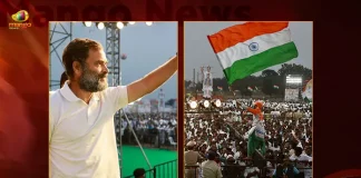 Congress Leader Rahul Gandhi Addresses Public Meeting in Kamareddy During Bharat Jodo Yatra Ends in Telangana Today, Rahul Gandhi Bharat Jodo Yatra, Congress Bharat Jodo Yatra,Bharat Jodo Yatra, Mango News,Mango News Telugu, Priyanka Gandhi, Rahul Gandhi, Rahul Gandhi Addresses Corner Meeting, Rahul Gandhi Bharat Jodo Yatra, Rahul Gandhi Congress Bharat Jodo Yatra, Rahul Gandhi Latest News And Updates, Rahul Gandhi Launches Congress Bharat Jodo Yatra, Rahul Gandhi Meeting In Necklace Road, Rajiv Gandhi, Sonia Gandhi, Telangana Bharat Jodo Yatra