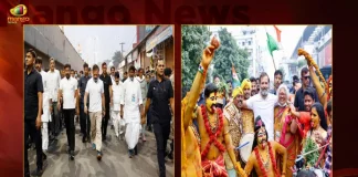 Congress Leader Rahul Gandhi's Bharat Jodo Yatra Continues 2nd Day in Hyderabad City, Bharat Jodo Yatra Rahul Gandhi, Rahul Gandhi Meeting in Necklace Road, Rahul Gandhi Addresses Corner Meeting, Mango News, Mango News Telugu, Rahul Gandhi Launches Congress Bharat Jodo Yatra, Rahul Gandhi Bharat Jodo Yatra, Rahul Gandhi Congress Bharat Jodo Yatra, Rahul Gandhi , Rajiv Gandhi, Priyanka Gandhi, Sonia Gandhi, Rahul Gandhi Latest News And Updates, Telangana Bharat Jodo Yatra