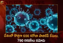 India Covid-19 Updates 656 Fresh Positive Cases 7 Deaths Reported in the last 24 Hours,656 New Corona Positive Cases,790 Covid Recoveries India,India Records 656 New Covid Cases, 790 Covid recovories Nov 18th, Mango News, Mango News Telugu, India Logs 656 Covid Positive Cases, 656 New COVID19 Cases In Telangana, COVID19 Cases In India, Carona Live Updates, Covid19 News And Latest Updates, Covid19 Vaccine, COVID New Variant, Booster Dose, India COVID News
