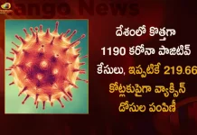 India Records 1190 New Corona Positive Cases Total Tally Climbs to 44655828,India Records 1190 New Covid Cases, 33 Covid Deaths November 2nd, Mango News, Mango News Telugu, India Logs 1190 Covid Positive Cases, 1190 New COVID19 Cases In Telangana, COVID19 Cases In India, Carona Live Updates, Covid19 News And Latest Updates, Covid19 Vaccine, COVID New Variant, Booster Dose, India COVID News