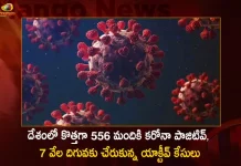 India Records 556 Covid-19 Positive Cases 17 Deaths in Last 24 Hours, India Records 556 New Covid Cases, 17 Covid Deaths Nov 19th, Mango News, Mango News Telugu, India Logs 556 Covid Positive Cases, 556 New COVID19 Cases In Telangana, COVID19 Cases In India, Carona Live Updates, Covid19 News And Latest Updates, Covid19 Vaccine, COVID New Variant, Booster Dose, India COVID News
