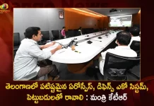 Minister KTR says Telangana has Robust Aerospace Defence Ecosystem and Favours for Investments,Telangana Aerospace, Telangana Defense, Telangana Eco-System,Telangana Investments, Minister Ktr,Investments In Defense,Investments In Aerospace,Investments In Eco-System,Mango News,Mango News Telugu,Cm Kcr News And Live Updates, Telangna Congress Party, Telangna Bjp Party, Ysrtp,Trs Party, Brs Party, Telangana Latest News And Updates,Telangana Politics, Telangana Political News And Updates,Telangana Minister Ktr