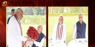 PM Modi has Met BJP Senior Leader LK Advani and Greets him on His Birthday,PM Modi Birthday Wishes To LK Advani,LK Advani Birthday,BJP Senior Leader LK Advani Birthday,Mango News,Mango News Telugu,Modi has Met LK Advani,BJP Senior Leader LK Advani,LK Advani Latest News And Updates,BJP Leader LK Advani,LK Advani,PM Modi,Prime Minister Narendra Modi,PM Narendra Modi,Narendra Modi News And Live Updates
