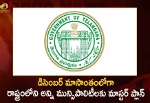 Telangana Master Plan For All Municipalities Of The State Will Be Done By The End Of December,Master Plan For All Municipalities,Telangana State Municipalities,Municipalities Plan End Of December,Mango News,Mango News Telugu,Municipalities Of The State,New Master Plan,New Master Plan For Hyderabad,New Municipalitie Plan For Hyderabad,Ktr Directs All Municipalities,Urban Development,Telangana Revised Development Plan,Telangana Municipalities,New Municipal Rules In Telangana