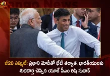 UK PM Rishi Sunak Approves 3000 Visas For Indians Hours After Meets PM Modi at G20 Summit in Bali Indonesia,UK PM Rishi Sunak ,3000 Visas For Indians,G20 Summit in Bali Indonesia,Mango News,Mango News Telugu,Modi Unveil Logo G20 Presidency,Modi Unveil Theme G20 Presidency,G20 Presidency Website Launch,PM Narendra Modi Latest News And Updates,PM Narendra Modi, India’s G20 Presidency,G20 Presidency Launch, PM Modi Launch G20 Presidency, G20 Presidency News And Updates, Indian Prime Minister Latest News