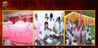 Bharat Rashtra Samithi Formation Celebrations held Grandly held at Telangana Bhavan CM KCR Hoisted BRS Party Flag,BRS Foundation Ceremony,Grandly Held At Telangana Bhavan,CM KCR Unveiled BRS flag,Mango News,Mango News Telugu,Approval Telangana Rashtra Samithi,Bharat Rashtra Samithi,BRS Emergence Program,Telangana Rashtra Samithi,TRS Party Name Change,BRS Party,TRS Party,TRS Latest News and Updates,BRS Party News and Live Updates,BRS Party Emergence,Election Commision Of India,Telangana BRS Party,TRS Party News,Emergence BRS Programe,TRS News and Updates,BRS National Party,TRS Name Change,CM KCR News And Live Updates, Telangna Congress Party, Telangna BJP Party, YSRTP,TRS Party,Telangana Latest News And Updates,Telangana Politics, Telangana Political News And Updates,Telangana CM KCR
