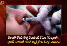 Centre Approves Bharat Biotech's Intranasal Vaccine For Covid-19 Amid New Variant Omicron BF.7 Cases,Covid New Variant Cases,Bharat Biotech Nasal Vaccine,Centre Approved Nasal Vaccine,Mango News,Mango News Telugu,Bharat Biotech Nasal Vaccine Availability,When Will Nasal Vaccine Be Available,Bharat Biotech Nasal Vaccine Name,Nasal Vaccine Covid Bharat Biotech,Bharat Biotech Nasal Vaccine Phase 3,Nasal Vaccine Bharat Biotech Launch Date,Bharat Biotech Nasal Vaccine Efficacy,Nasal Vaccine Covid 19,Bharat Biotech Nasal Vaccine Phase 2,Bharat Biotech Nasal Vaccine Launch Date In India,Bharat Biotech Nasal Vaccine Phase 1,Bharat Biotech Nasal Vaccine Trial Result,Bharat Biotech Nasal Vaccines Awaiting Regulatory Approval,Nasal Vaccine Bharat Biotech,Bharat Biotech Nasal Vaccines,List Of Nasal Vaccines,Nasal Administration Vaccines,Nasal And Inhaled Vaccines,Nasal Covid 19 Vaccines,Nasal Covid Vaccine Name,Nasal Covid Vaccines,Nasal Delivery Of Vaccines,Nasal Flu Vaccines,Nasal Spray Vaccines,Nasal Spray Vaccines Covid,Nasal Spray Vaccines For Covid 19,Nasal Vaccine Bharat Biotech Launch Date,Nasal Vaccine Examples,Nasal Vaccine India,Nasal Vaccine Update,Nasal Vaccines,Nasal Vaccines For Covid,Nasal Vaccines For Covid 19,Nasal Vaccines For Covid-19