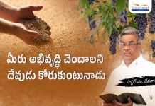 మీరు అభివృద్ధి చెందాలని దేవుడు కోరుకుంటున్నాడు – శుభవార్త టీవీ God Wants Us to Prosper!,Pastor M Devadas Messages,Faith in God,#Prayer,Subhavaartha TV,god wants you to prosper,does god want me to prosper,prosper,god's will to prosper,does god want you to prosper,god,bible teaching,bible,god's heart is to prosper you in every area,can i ask god to prosper me,bible study,prosperity scriptures in the bible,positioning yourself to prosper,favor of god,beloved i pray that you prosper,trust god,prosperity,pastor m devadas