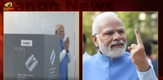 Gujarat Assembly Elections 2022 PM Modi Cast His Vote In Ahmedabad During Second Phase Today, PM Modi Cast His Vote In Ahmedabad During Second Phase Today, Gujarat Assembly Elections Second Phase, 2022 Gujarat Assembly Elections, Gujarat Assembly Elections, Gujarat Assembly Elections 2022, PM Modi Cast His Vote, Gujarat polls second phase, Prime Minister Narendra Modi, Gujarat Assembly Elections News, Gujarat Assembly Elections Latest News, Gujarat Assembly Elections Live Updates, Mango News, Mango News Telugu