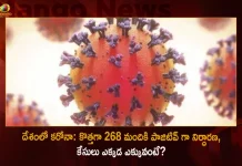 India Reports 268 Corona Positive Cases, 182 Recoveries in Last 24 Hours