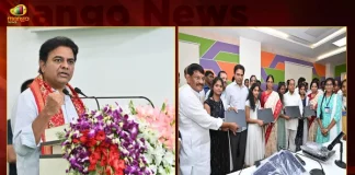 Minister KTR Participates in RGUKT Basar 5th Convocation Ceremony About 2200 Laptops Distributed to Students,Minister KTR, 5th graduation ceremony of Basara Triple IT, KTR distributed laptops to 2200 students,KTR Laptops Distribution,RGUKT Basara,RGUKT KTR Laptops Distribution,Mango News,Mango News Telugu,CM KCR News And Live Updates, Telangna Congress Party, Telangna BJP Party, YSRTP,TRS Party, BRS Party, Telangana Latest News And Updates,Telangana Politics, Telangana Political News And Updates,Telangana Minister KTR,RGUKT Latest News and Updates,Rajiv Gandhi University of Knowledge Technologies