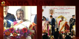 President Droupadi Murmu Addressed Students, Keshav Memorial Educational Society, Mango News, Mango News Telugu, President Droupadi Murmu in Hyderabad, president droupadi murmu,droupadi murmu visits keshav memorial educational society, keshav memorial educational society programme,draupadi murmu,india president droupadi murmu,president droupadi murmu telangana schedule today