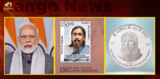 Sri Aurobindo’s 150th Birth Anniversary: PM Modi Releases Commemorative Coin and Postal Stamp,Sri Aurobindo 150Th Birth Anniversary,Modi Releases Commemorative Coin,Aurobindo Postage Stamp,Mango News,Mango News Telugu,Sri Aurobindo Birth Anniversary,Aurobindo Pharma,Sri Aurobindo,Pm Modi Pays Tributes To Sri Aurobindo,Sri Aurobindo Ashram,Aurobindo Pharma Ltd,Aurobindo Tablets,Aurobindo Pharma News,Aurobindo Pharma Products List,Aurobindo Pharma Unit List,Birth Anniversary Of Sri Aurobindo,Sri Aurobindo Birthday 2022