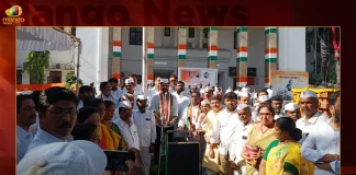 TPCC Chief Revanth Reddy Participates Indian National Congress 138th Formation Day Celebrations at Gandhi Bhavan,TPCC Chief Revanth Reddy,Indian National Congress,138th Formation Day Celebrations,Mango News,Mango News Telugu,Congress Party Members,Kharge Speech In Parliament,Mallikarjun Kharge Bhashan,Mallikarjun Kharge Net Worth,Congress Speech,Indian National Congress Foundation Day,Indian National Congress Foundation,Indian National Congress 1St Meeting,137Th Congress Foundation Day,Indian Congress Foundation Day,Foundation Indian National Congress,Indian National Congress History,Indian National Congress Membership,Indian National Congress President,Indian National Congress Leader,Congress Party,Indian National Congress President List,Indian National Congress,Indian National Congress Session,Founder Of Indian National Congress,Formation Of Indian National Congress
