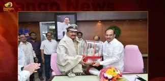 Telangana Home Minister Mahmood Ali Felicitated DGP Mahender Reddy,Telangana Home Minister Mahmood Ali,Mahmood Ali Felicitated DGP,DGP Mahender Reddy,Mango News,Mango News Telugu,CM KCR News And Live Updates, Telangna Congress Party, Telangna BJP Party, YSRTP,TRS Party, BRS Party, Telangana Latest News And Updates,Telangana Politics, Telangana Political News And Updates,YSRTP Chief YS Sharmila,YSRTP Chief YS Sharmila Latest News and Updates