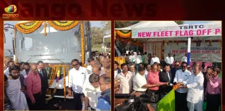 Telangana Transport Minister Puvvada Ajay Flag Off 50 New TSRTC Super Luxury Buses Today,Telangana Transport Minister Puvvada Ajay, 50 New TSRTC Super Luxury Buses,TSRTC Super Luxury Buses,Mango News,Mango News Telugu,TSRTC Latest News and Updates,CM KCR News And Live Updates, Telangna Congress Party, Telangna BJP Party, YSRTP,TRS Party, BRS Party, Telangana Latest News And Updates,Telangana Politics, Telangana Political News And Updates