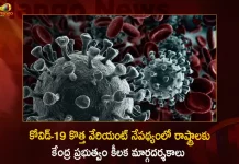 కోవిడ్-19 కొత్త వేరియంట్ నేపథ్యంలో రాష్ట్రాలకు కేంద్ర ప్రభుత్వం కీలక మార్గదర్శకాలు Union Govt issued New Guidelines, covid-19 new variant, Mango News, Mango News Telugu, covid-19 new variant 2022, covid-19 new variant news, new variant presents symptoms, Covid-19 Omicron Sub-Variant BF.7, Covid-19 Variant BF.7, Corona New Variant in India, new variant, new variant symptoms, COVID-19 variants, covid 19 new variant 2022, Union Govt, Omicron BF.7, covid-19 Latest News